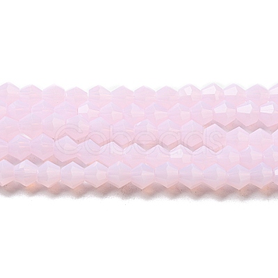 Imitation Jade Glass Beads Strands EGLA-A039-J4mm-D02-1