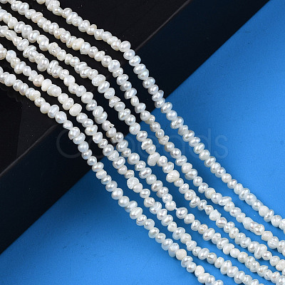 Natural Cultured Freshwater Pearl Beads Strands PEAR-N013-02C-1