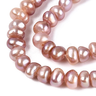 Natural Cultured Freshwater Pearl Beads Strand PEAR-N015-04C-02C-1