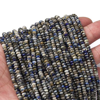 Natural Lapis Lazuli Beads Strands G-RM2025-D09-C-1