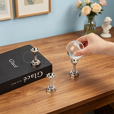 Alloy Crystal Ball Holders AJEW-WH0752-668P-1