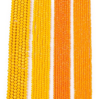 Opaque Solid Color Imitation Jade Glass Beads Strands EGLA-A044-P3mm-D29-1