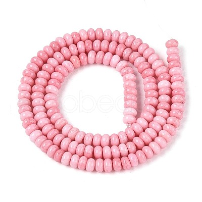 Ombre Effect Dyed Glass Beads Strands GLAA-T030-07A-04-1