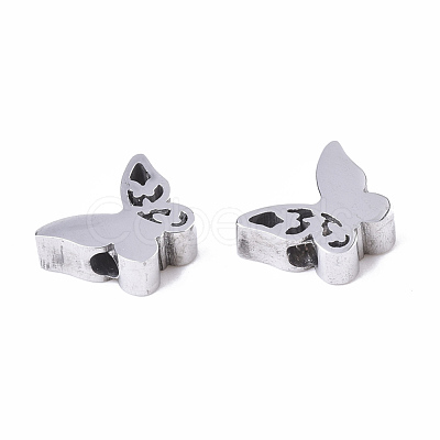 Tarnish Resistant 304 Stainless Steel Beads STAS-S079-180B-1