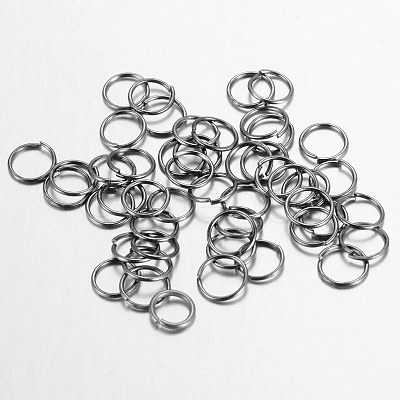 Iron Open Jump Rings IFIN-A018-10mm-B-NF-1
