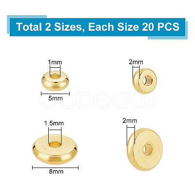 304 Stainless Steel Spacer Beads STAS-UN0008-17G-1