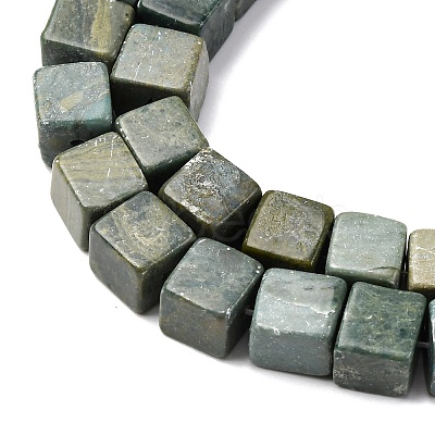 Natural Shoushan Jade Beads Strands G-B155-C03-8x8mm-1