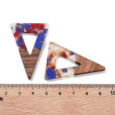 Walnut Wood Pendants FIND-Z050-03D-1