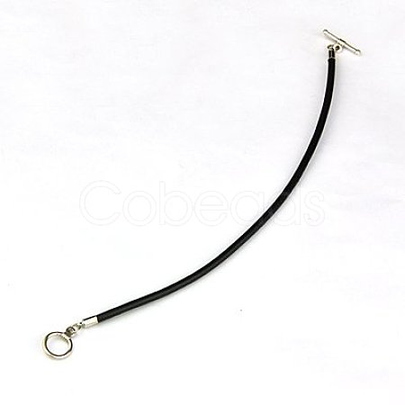 Cowhide Leather Cord Bracelet Making AJEW-JB00018-03-1