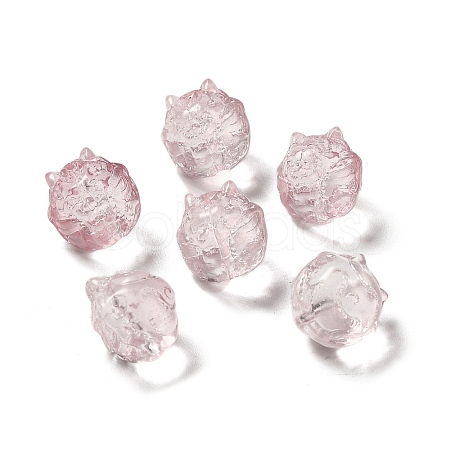 Transparent Glass Beads GLAA-D025-05E-1