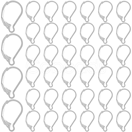 304 Stainless Steel Leverback Earring Findings STAS-SP0001-05A-1