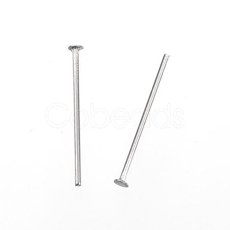 Tarnish Resistant 304 Stainless Steel Flat Head Pins STAS-D448-A-008P-1