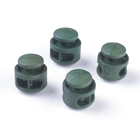 Plastic Spring Cord Locks FIND-WH0039-01J-1