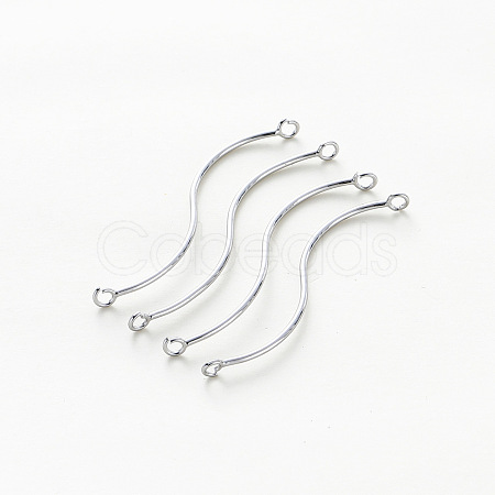 Brass Connector Charms KK-WH0066-15A-02-1