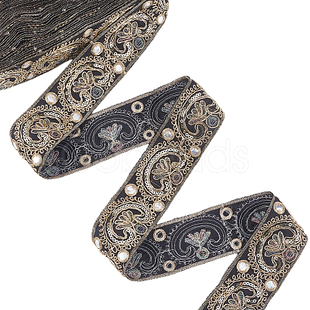 Ethnic Style Polyester Ribbon for Sewing Decoration OCOR-WH20007-26D-1