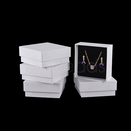 Cardboard Jewelry Set Box CBOX-S018-10C-1