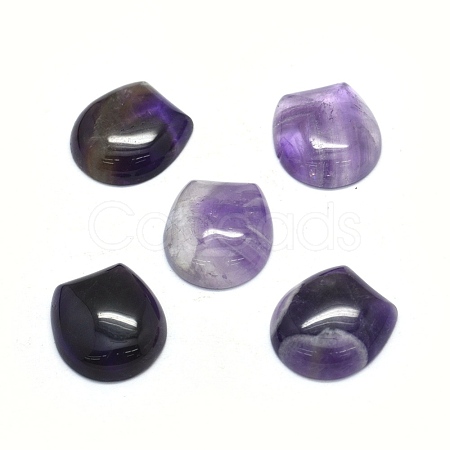 Natural Amethyst Cabochons G-O175-13O-1