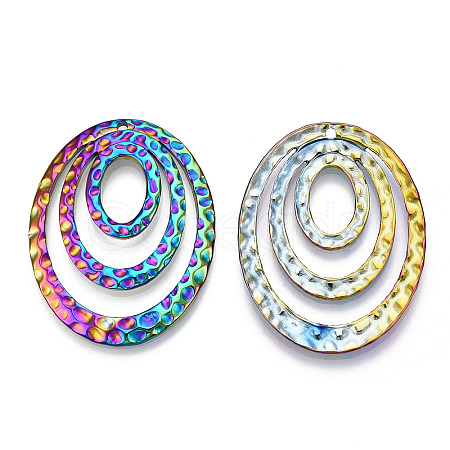 Ion Plating(IP) 304 Stainless Steel Pendants STAS-T063-218M-1