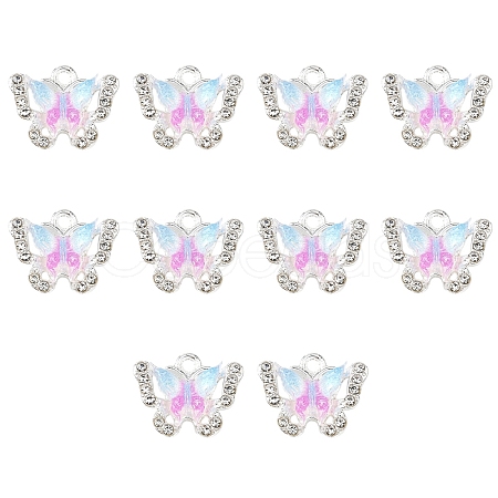10Pcs Alloy Pendants FIND-YW0009-29C-1