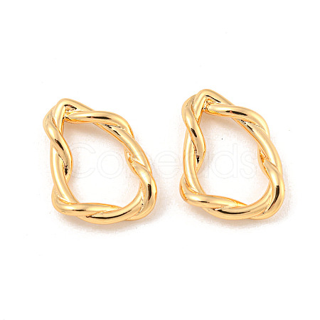 Brass Linking Rings KK-P255-14G-1