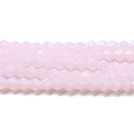 Imitation Jade Glass Beads Strands EGLA-A039-J4mm-D02-1