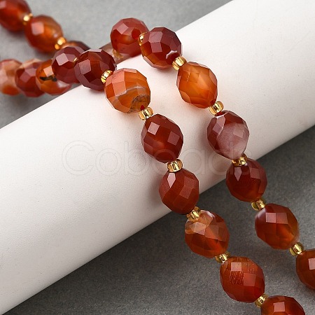 Natural Carnelian Beads Strands G-D305-B03-01-1
