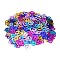 60 Confetti, 60th Birthday Decorations, for Birthday Table Decor Party Favors, Mixed Color, 11.3x13.5x0.2mm, about 1200pcs/bag