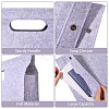 Rectangle Felt Purse Organizer Insert DIY-WH0899-816A-4