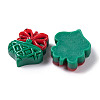 Christmas Decorations Theme Opaque Resin Decoden Cabochons RESI-Z026-01J-2