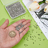 2000Pcs Brass Crimp Beads KK-ME0003-33P-3