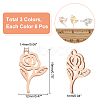 18Pcs 3 Colors Valentine's Day Theme STAS-UN0030-17-2