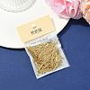 SHEGRACE Brass Flat Head Pins XGR0084G-32G-6