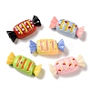 Opaque Resin Cabochons RESI-K043-30-1