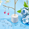 30Pcs 304 Stainless Steel Hoop Earrings Findings STAS-UN0049-86-3