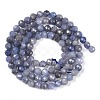 Natural Tanzanite Beads Strands G-F717-17B-01-5