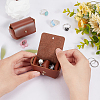 PU Imitation Leather Wedding Ring Pouch ABAG-WH0045-10B-4