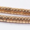 Electroplate Non-magnetic Synthetic Hematite Beads Strands G-I195-4mm-17-A-3