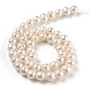 Natural Cultured Freshwater Pearl Beads Strands PEAR-L033-19-01-2