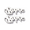 Eco-Friendly Rack Plating Brass Connector Charms KK-F845-07P-2