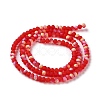 Imitation Jade Glass Beads Strands EGLA-YW0003-19A-01-3