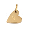 304 Stainless Steel Charms STAS-L291-01G-M-2