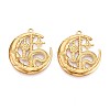 304 Stainless Steel Pendants STAS-T065-11G-1