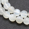 Natural White Moonstone Beads Strands G-J373-13-10mm-2