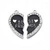 Alloy Enamel Split Pendant ENAM-S130-25A-2