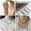 3 Strands Imitation Jade Glass Beads GLAA-PA0001-36B-06-6