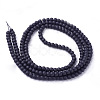 Baking Paint Transparent Glass Bead Strands GLAA-S031-4mm-38-2