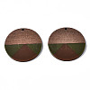 Resin & Walnut Wood Pendants RESI-S389-070A-A05-2