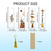 4Pcs Acrylic Bookmarks AJEW-GL0001-73A-3