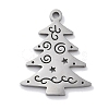 Christmas Theme Anti-Tarnish 304 Stainless Steel Pendants STAS-R003-04P-03-1