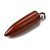 Natural Mixed Stone Pointed Pendants G-F820-12-4